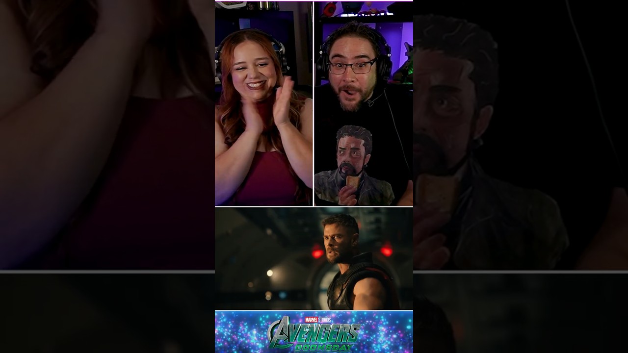 Avengers DOOMSDAY Official Trailer Reaction | MARVEL