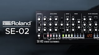 Roland SE02 Sound Demo (no talking) with Meris LVX