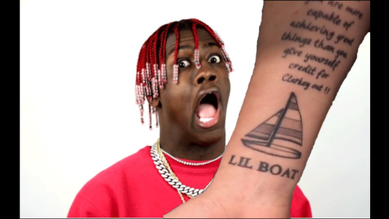 lil yachty face tattoos