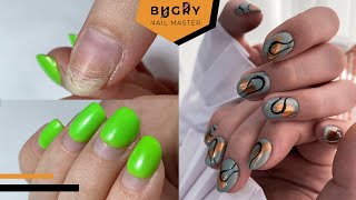 WE SELECT THE BASE FOR DIFFERENT TYPES OF NAILS / ALREADY AUTUMN DESIGN #TatyanaBugry