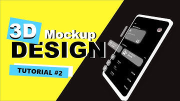 3D App Mockup / Animation Design  / Prototype  In Adobe XD | App Mockup / Animation   Tutorial #2