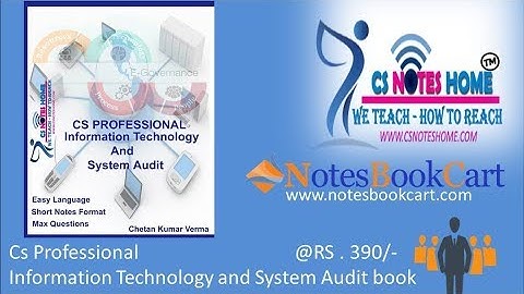 Best CS Professional Books - Live Review of book - ITSA - Information Technology and System Audit