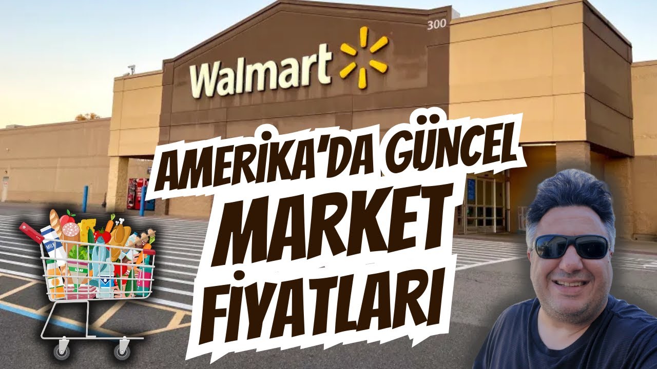 Amerika'da Güncel Market Fiyatları | Walmart Turu (Actual Grocery Prices in Walmart, USA)