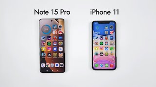 Redmi Note 15 Pro vs iPhone 11 Speed Test Comparison 