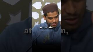 Have You Ever Reflected on Rain Like This? 🌧️🌌| #hishamabuyusuf #islamicshorts #rain #mercy #allah
