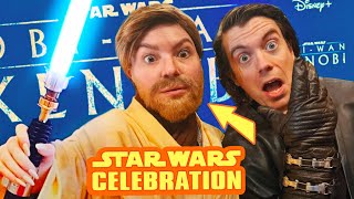 She dressed as ObiWan Kenobi for her first Star Wars Celebration | (Lightsaber Duels & More! )