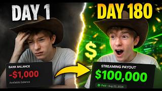 I Streamed For 180 Days To Prove It's Not Luck