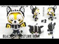 How To Bead Black Cat Costume Bear Part 3/Beads Tutorial/Beads/Kerajinan Manik Manik