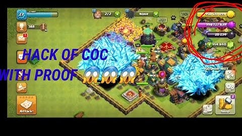How to dowload hack of coc unlimited coins elixir and gems with live proof 😱😱😱🤫🤫