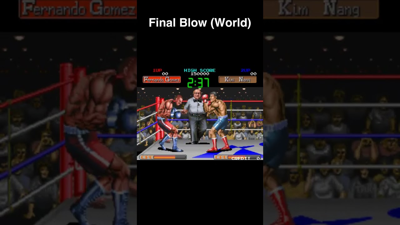 Final Blow MAME Gameplay 🎮 Classic Arcade Boxing Action | Retro Fighting Game Hits Hard 🥊🔥