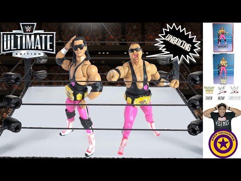 スポーツ WWE Hart Foundation Action Figure 2-Pack WWE Coliseum Collection Hart Foundation Collectible Action
