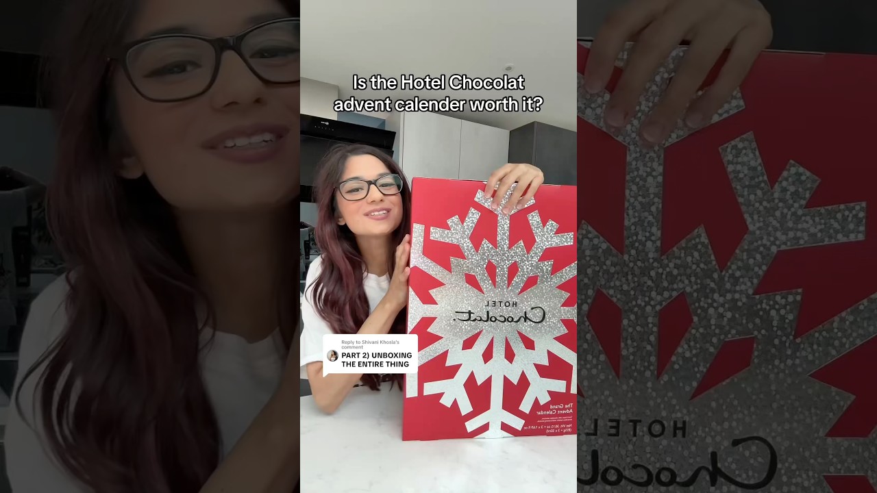 😱 UNBOXING A HOTEL CHOCOLAT ADVENT CALENDAR YouTube