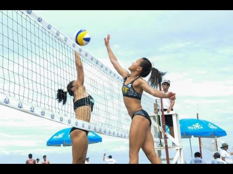 UST Tigresses sweep UAAP beach volleyball elims, book ...