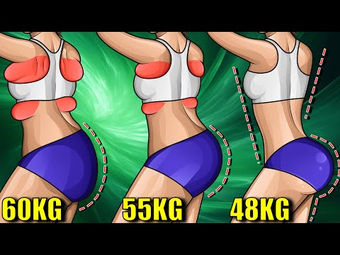 Gentle Standing Routine to Burn Back Fat & Lift Butt Fast