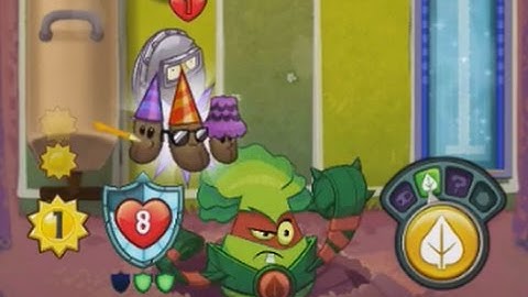 PvZ Heroes: Grass Knuckles vs Professor Brainstorm in Multiplayer #2