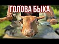 ГОЛОВА БЫКА. Как варить голову быка. Копчение Говяжьей Головы.