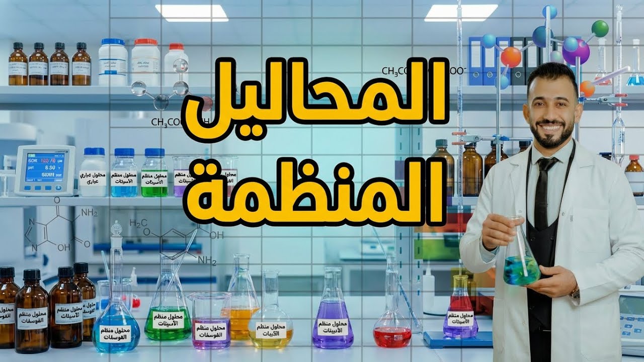 شرح ( المحاليل المنظمة ) كيمياء الصف الثاني عشر - المنهج القطري