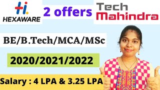 techmahendra recruitment | techmahendra off campus drive | hexaware recruitment | sravanthikrishna