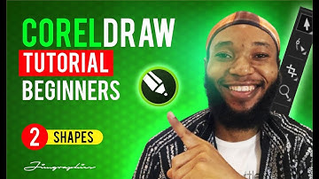 CorelDraw Tutorials PART 2 | Basic Shapes | The Basic for Beginners | 2024
