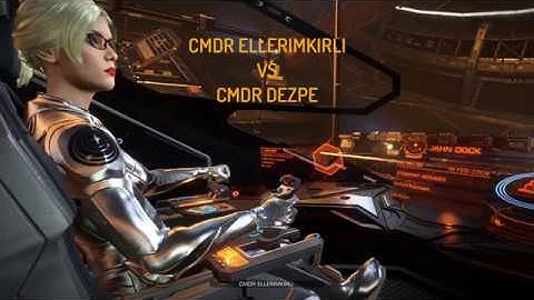 Elite Dangerous PVP | Duel with Railgun master CMDR deZpe