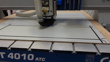 Signmaking Applications on a Trident CNC Router-Knife Hybrid