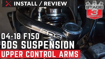 2004-2018 F150 BDS Tubular Ball Joint Upper Control Arms Install and Review