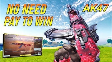 FAST ADS + NO RECOIL + LONG RANGE AK-47 BEST GUNSMITH in BR | best setup | COD MOBILE