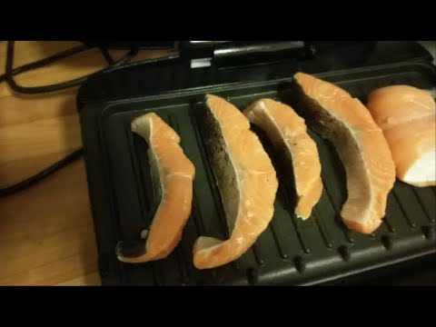Vídeo: Quant de temps cuineu el salmó al George Foreman?