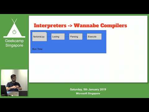 So what's exactly a JIT Compiler? - GeekCampSG 2019