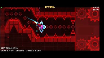 "Decode" 100% Easy Demon By Rek3dge | Geometry Dash 2.2