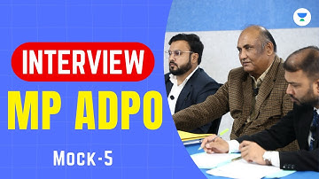 MP ADPO | Mock Interview #5 | Unacademy Judiciary