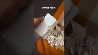 Miniso pocket wallet || Review