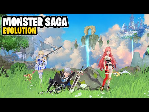 Baru Rilis di Playstore! Dan Full Bahasa Indonesia - Monster Saga: Evolution (Android)