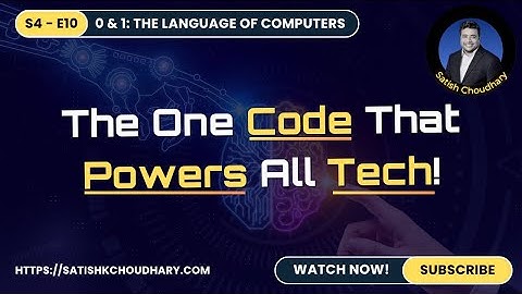 De ene code die alle technologie aandrijft! Van binair naar verder: hoe moderne technologie werkt...