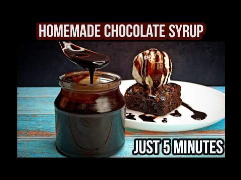 How to Make Hershey Chocolate Syrup at Home in JUST 5 MINUTES Recipe