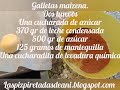 galletas de maizena.