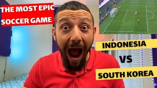 ?? CANADA REACTS TO AFCU23 | South Korea -  Indonesia reaction