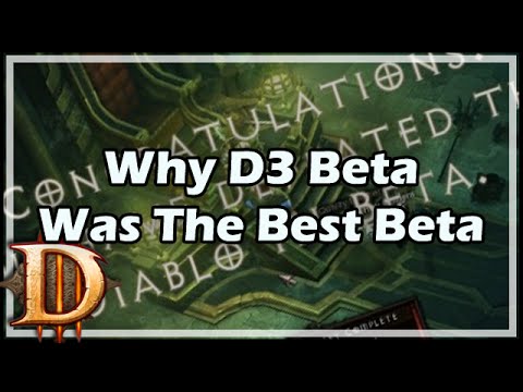 [Diablo 3] Why D3 Beta Was The Best Beta