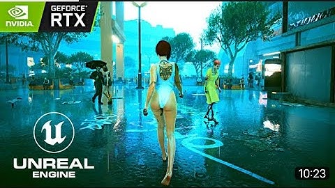 Cyberpunk 2077 ＂Unreal Engine 5＂ PSYCHO Ray Tracing 4k Level Graphics! RTX 3090 Ti i9-12900KS