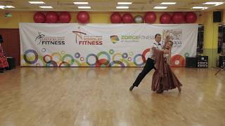 Дуэт -  «Медленный Вальс» | бальные парные танцы | ballroom dance | choreo by Vladlena Volkova