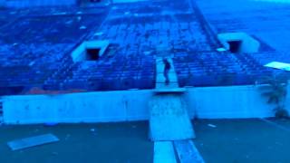 ABANDONED AKRON RUBBER BOWL SKATE RAMP.. FIRST TIME EVER TEST RIDE ... ENJOY 9-4-16