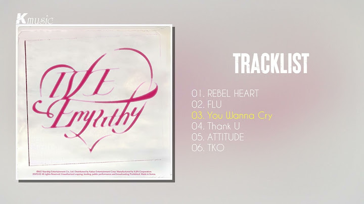 [Full Album] IVE (아이브) - IVE EMPATHY
