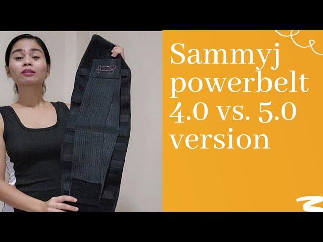 What is the difference between 4.0 vs. 5.0 sammyj powerbelt? class=