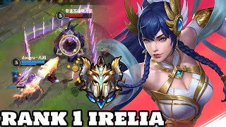 Wild Rift Irelia - Top 1 Irelia Gameplay Rank Sovereign