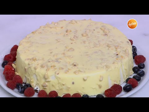 طريقة عمل كيك الريكوتا والفراولة والتفاح