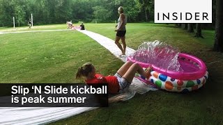 Slip ’N Slide kickball is peak summer screenshot 3