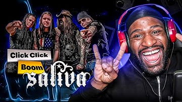 FIRST TIme Listening To Saliva - Click Click Boom
