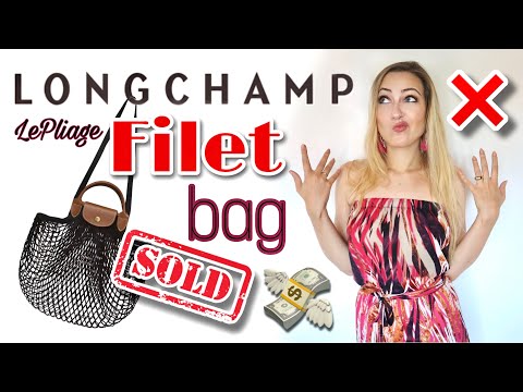 LONGCHAMP LE PLIAGE FILET  UNBOXING & REVIEW 