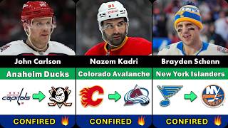 Biggest Confirmed NHL Trades Right Now
