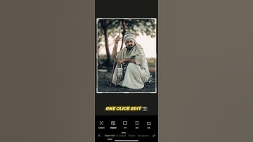 One click edit 📸🍁 Photo editing tutorial || Best photo editing app #shorts #editing #viralvideo